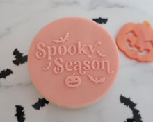 Load image into Gallery viewer, Spooky Season Retro Cookie & Cupcake Embosser - Made in the UK with Love from House of Toot Sweet - Just £6.50! Shop now at House of Toot Sweet
