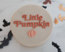 Load image into Gallery viewer, Little Pumpkin Cookie & Cupcake Embosser - Made in the UK with Love from House of Toot Sweet - Just £6.50! Shop now at House of Toot Sweet