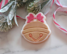 Load image into Gallery viewer, Jingle Bell with Bow Embosser and Cutter - Made in the UK with Love from House of Toot Sweet - Just £6! Shop now at House of Toot Sweet