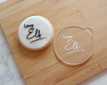Load image into Gallery viewer, Love Elf Fondant Embosser - Made in the UK with Love from House of Toot Sweet - Just £6! Shop now at House of Toot Sweet