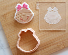 Load image into Gallery viewer, Jingle Bell with Bow Embosser and Cutter - Made in the UK with Love from House of Toot Sweet - Just £6! Shop now at House of Toot Sweet