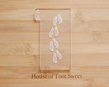 Load image into Gallery viewer, Elf Footprints Fondant Embosser - Made in the UK with Love from House of Toot Sweet - Just £6.50! Shop now at House of Toot Sweet