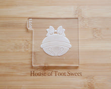 Load image into Gallery viewer, Jingle Bell with Bow Embosser and Cutter - Made in the UK with Love from House of Toot Sweet - Just £6! Shop now at House of Toot Sweet