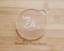 Load image into Gallery viewer, Love Elf Fondant Embosser - Made in the UK with Love from House of Toot Sweet - Just £6! Shop now at House of Toot Sweet