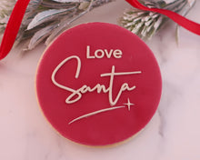 Load image into Gallery viewer, Love Santa Fondant Embosser - Made in the UK with Love from House of Toot Sweet - Just £6.50! Shop now at House of Toot Sweet