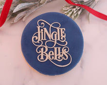 Load image into Gallery viewer, Jingle Bells Script Fondant Embosser - Made in the UK with Love from House of Toot Sweet - Just £6.50! Shop now at House of Toot Sweet