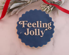 Load image into Gallery viewer, Feeling Jolly Retro Fondant Embosser - Made in the UK with Love from House of Toot Sweet - Just £6.50! Shop now at House of Toot Sweet