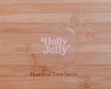 Load image into Gallery viewer, Holly Jolly Retro Fondant Embosser - Made in the UK with Love from House of Toot Sweet - Just £6.50! Shop now at House of Toot Sweet