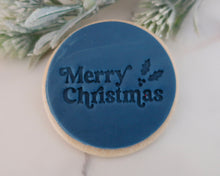 Load image into Gallery viewer, Merry Christmas Retro Fondant Stamp - Made in the UK with Love from House of Toot Sweet - Just £5! Shop now at House of Toot Sweet