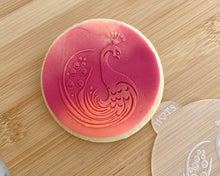 Load image into Gallery viewer, Peacock Fondant Cookie Embosser