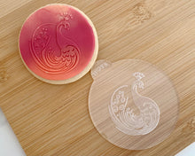 Load image into Gallery viewer, Peacock Fondant Cookie Embosser
