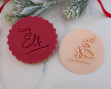 Load image into Gallery viewer, Love Elf Fondant Stamp - Made in the UK with Love from House of Toot Sweet - Just £5! Shop now at House of Toot Sweet