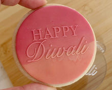Load image into Gallery viewer, Happy Diwali Fondant Cookie Embosser