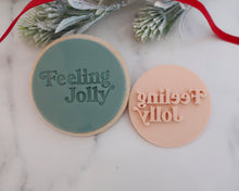 Load image into Gallery viewer, Feeling Jolly Fondant Stamp - Made in the UK with Love from House of Toot Sweet - Just £5! Shop now at House of Toot Sweet