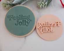 Load image into Gallery viewer, Feeling Jolly Fondant Stamp - Made in the UK with Love from House of Toot Sweet - Just £5! Shop now at House of Toot Sweet