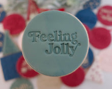 Load image into Gallery viewer, Feeling Jolly Fondant Stamp - Made in the UK with Love from House of Toot Sweet - Just £5! Shop now at House of Toot Sweet