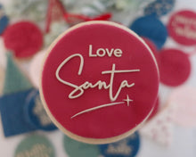 Load image into Gallery viewer, Love Santa Fondant Embosser - Made in the UK with Love from House of Toot Sweet - Just £6.50! Shop now at House of Toot Sweet