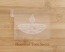 Load image into Gallery viewer, Diya Lamp Fondant Cookie Embosser/ Cutter