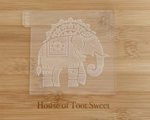 Load image into Gallery viewer, Indian Elephant Fondant Cookie Embosser/ Cutter