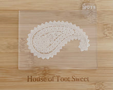 Load image into Gallery viewer, Paisley Fondant Cookie Embosser/ Cutter