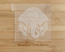 Load image into Gallery viewer, Elephant Head Fondant Cookie Embosser/ Cutter