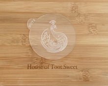 Load image into Gallery viewer, Peacock Fondant Cookie Embosser