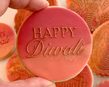Load image into Gallery viewer, Happy Diwali Fondant Cookie Embosser