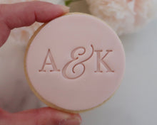 Load image into Gallery viewer, Custom Initials Cookie Fondant Stamp - Made in the UK with Love from House of Toot Sweet - Just £6.99! Shop now at House of Toot Sweet