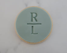 Load image into Gallery viewer, Custom Initials Cookie Fondant Stamp - Made in the UK with Love from House of Toot Sweet - Just £6.99! Shop now at House of Toot Sweet