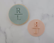 Load image into Gallery viewer, Custom Initials Cookie Fondant Stamp - Made in the UK with Love from House of Toot Sweet - Just £6.99! Shop now at House of Toot Sweet