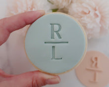 Load image into Gallery viewer, Custom Initials Cookie Fondant Stamp - Made in the UK with Love from House of Toot Sweet - Just £6.99! Shop now at House of Toot Sweet