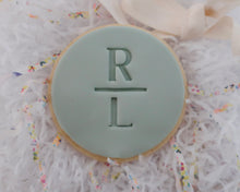 Load image into Gallery viewer, Custom Initials Cookie Fondant Stamp - Made in the UK with Love from House of Toot Sweet - Just £6.99! Shop now at House of Toot Sweet