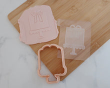 Load image into Gallery viewer, Cake with Bow Fondant Embosser and Cutter - Made in the UK with Love from House of Toot Sweet - Just £6.50! Shop now at House of Toot Sweet