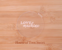 Load image into Gallery viewer, Love Machine Fondant Embosser - Made in the UK with Love from House of Toot Sweet - Just £6.50! Shop now at House of Toot Sweet