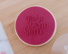 Load image into Gallery viewer, You're Berry Sweet Fondant Embosser - Made in the UK with Love from House of Toot Sweet - Just £6.50! Shop now at House of Toot Sweet