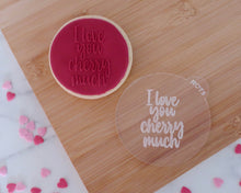 Load image into Gallery viewer, Love You Cherry Much Fondant Embosser - Made in the UK with Love from House of Toot Sweet - Just £6.50! Shop now at House of Toot Sweet