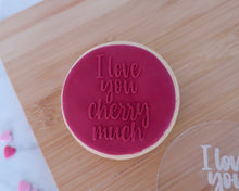 Load image into Gallery viewer, Love You Cherry Much Fondant Embosser - Made in the UK with Love from House of Toot Sweet - Just £6.50! Shop now at House of Toot Sweet