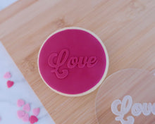 Load image into Gallery viewer, Retro Love Fondant Embosser - Made in the UK with Love from House of Toot Sweet - Just £6.50! Shop now at House of Toot Sweet