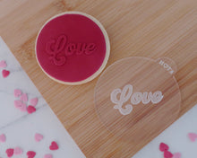 Load image into Gallery viewer, Retro Love Fondant Embosser - Made in the UK with Love from House of Toot Sweet - Just £6.50! Shop now at House of Toot Sweet