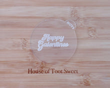 Load image into Gallery viewer, Retro Happy Galentine's Fondant Embosser - Made in the UK with Love from House of Toot Sweet - Just £6.50! Shop now at House of Toot Sweet