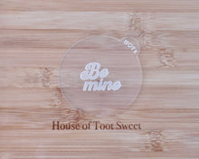 Load image into Gallery viewer, Be Mine Fondant Embosser - Made in the UK with Love from House of Toot Sweet - Just £6.50! Shop now at House of Toot Sweet