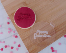 Load image into Gallery viewer, Retro Happy Galentine's Fondant Embosser - Made in the UK with Love from House of Toot Sweet - Just £6.50! Shop now at House of Toot Sweet
