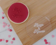 Load image into Gallery viewer, Retro Hugs & Kisses Fondant Embosser - Made in the UK with Love from House of Toot Sweet - Just £6.50! Shop now at House of Toot Sweet