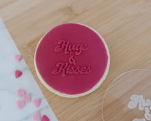 Load image into Gallery viewer, Retro Hugs & Kisses Fondant Embosser - Made in the UK with Love from House of Toot Sweet - Just £6.50! Shop now at House of Toot Sweet