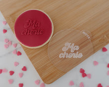 Load image into Gallery viewer, Retro Ma Cherie Fondant Embosser - Made in the UK with Love from House of Toot Sweet - Just £6.50! Shop now at House of Toot Sweet