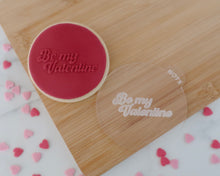 Load image into Gallery viewer, Retro Be My Valentine Fondant Embosser - Made in the UK with Love from House of Toot Sweet - Just £6.50! Shop now at House of Toot Sweet