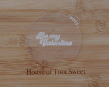 Load image into Gallery viewer, Retro Be My Valentine Fondant Embosser - Made in the UK with Love from House of Toot Sweet - Just £6.50! Shop now at House of Toot Sweet
