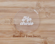 Load image into Gallery viewer, Retro Ma Cherie Fondant Embosser - Made in the UK with Love from House of Toot Sweet - Just £6.50! Shop now at House of Toot Sweet