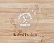 Load image into Gallery viewer, The Perfect Match Fondant Embosser - Made in the UK with Love from House of Toot Sweet - Just £6.50! Shop now at House of Toot Sweet