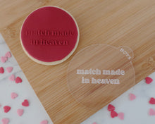 Load image into Gallery viewer, Match Made in Heaven Fondant Embosser - Made in the UK with Love from House of Toot Sweet - Just £6.50! Shop now at House of Toot Sweet